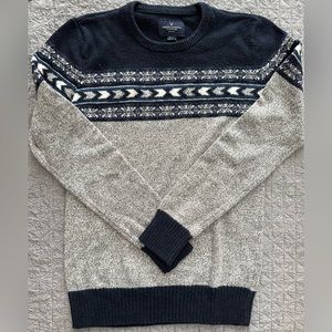 Men’s American Eagle Stripe/Pattern Sweater - XS
